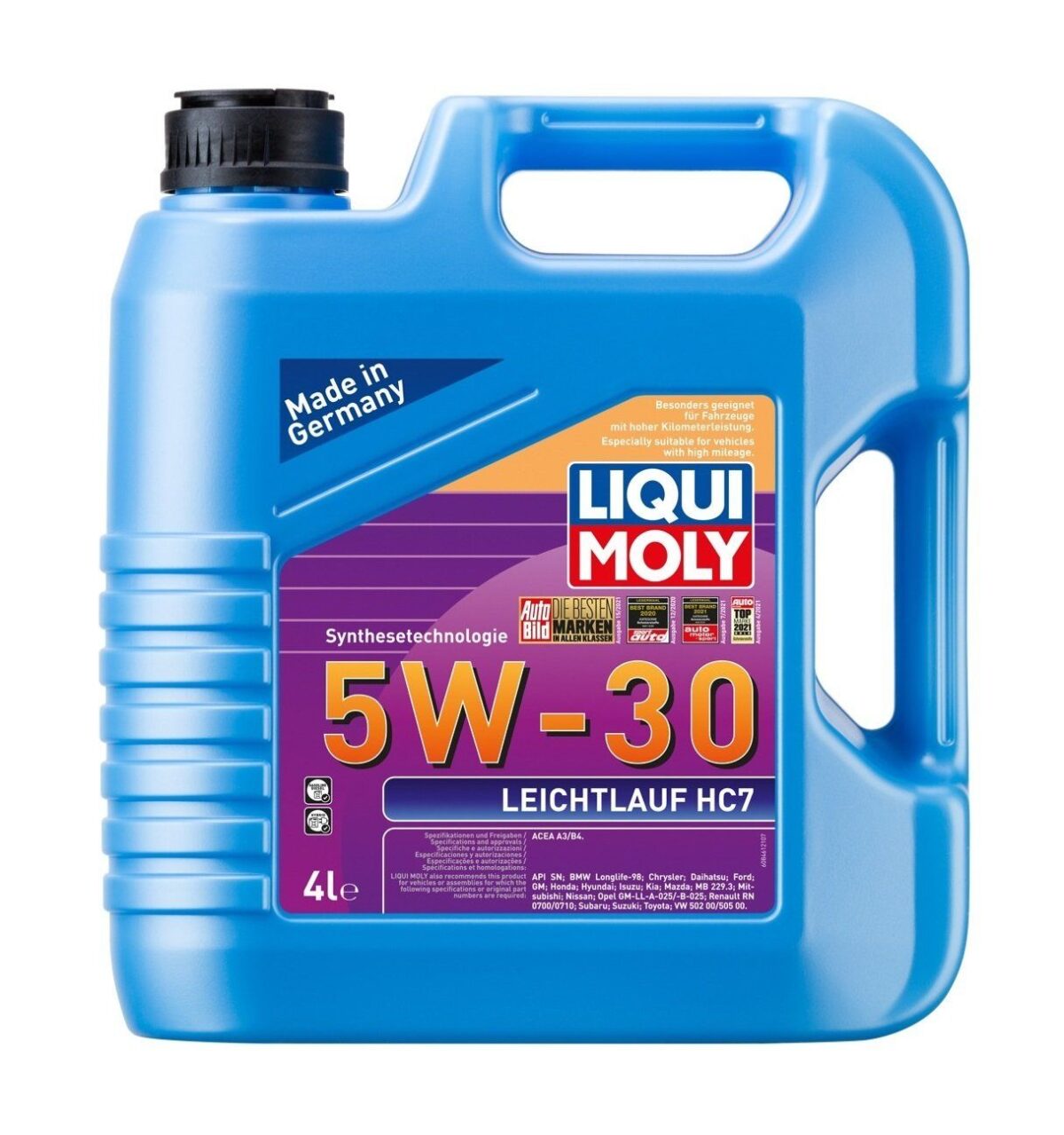 LIQUI MOLY 8461 | Leichtlauf HC7 5W-30 Motor Yağı 4 Litre (8461-20987)