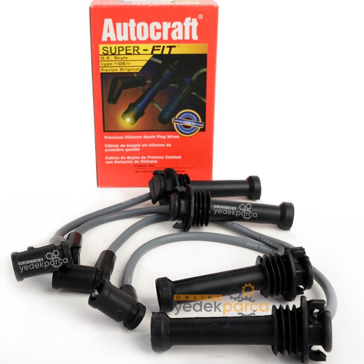 AUTOCRAFT YS6F12280A1A | Ford Focus 1998-2002 1.6 Benzinli Buji Kablo Takımı