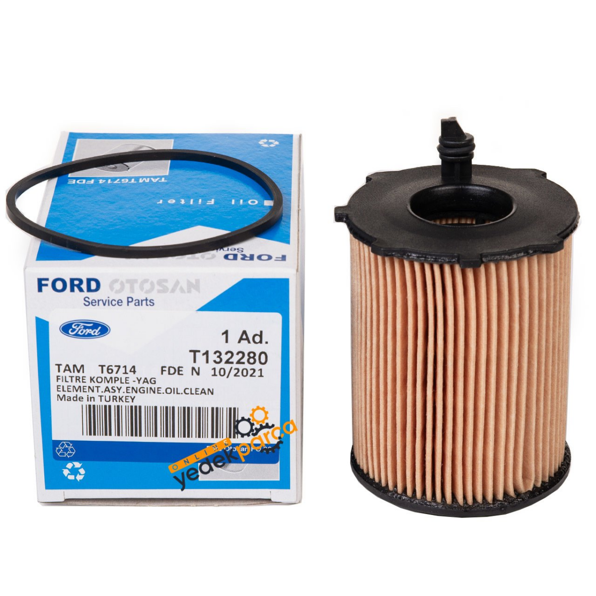 FORD OTOSAN TAMT6714FDE | Fiesta 2003-2007 Dizel Yağ Filtresi Orjinal