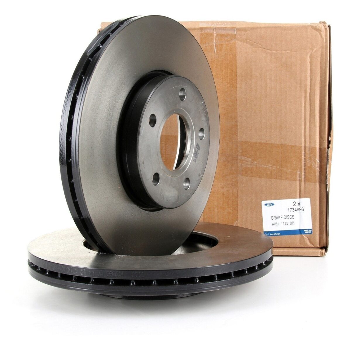 FORD OTOSAN AV611125BB | C-Max 2004-2010 Ön Fren Disk (2 Adet)