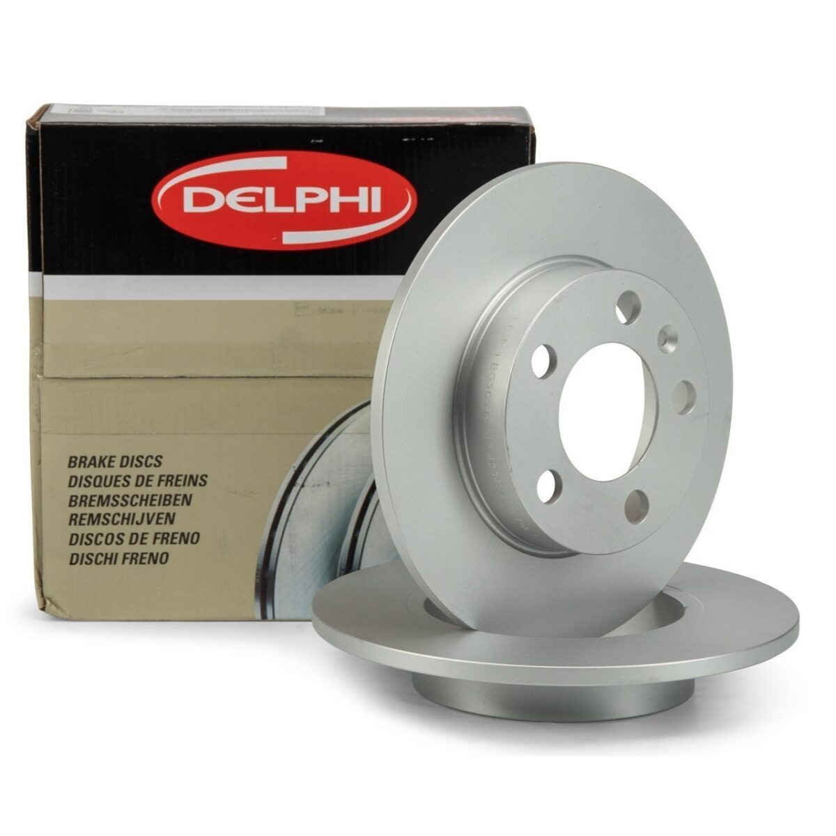 DELPHI BG4386 | Ford Focus 2011-2018 Arka Fren Dısk Takımı 2 Adet